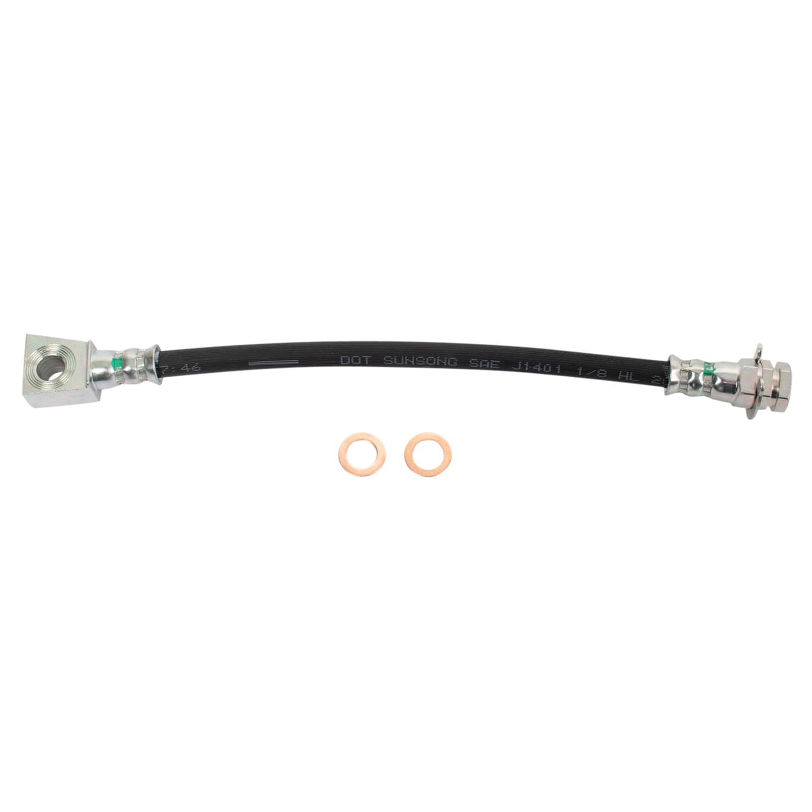 Foto 7 pulgar | Juego De Latiguillos De Freno Trq Rear Para Jeep Liberty 2006-2007 (2 Piezas) - Venta Internacional.