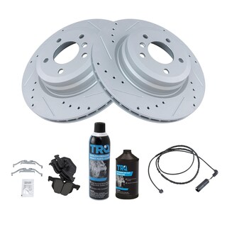 Foto 1 | Kit De Pastillas De Freno Y Rotor Trq Rear Performance Bmw 330i 2006 - Venta Internacional.