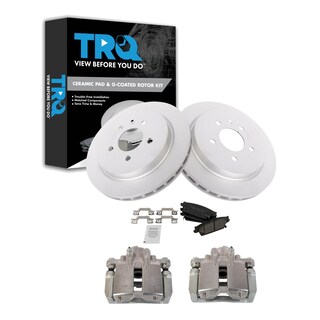 Foto 1 | Kit De Pastillas De Freno Y Rotor Trq Trasero Compatible Con Cadillac 2005-2009 - Venta Internacional.