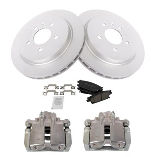 Foto 2 | Kit De Pastillas De Freno Y Rotor Trq Trasero Compatible Con Cadillac 2005-2009 - Venta Internacional.