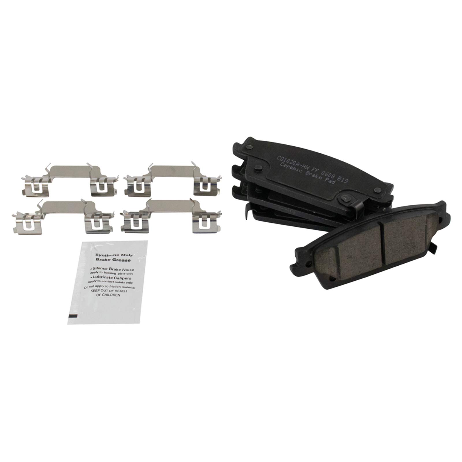 Foto 4 pulgar | Kit De Pastillas De Freno Y Rotor Trq Trasero Compatible Con Cadillac 2005-2009 - Venta Internacional.