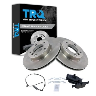 Foto 1 | Kit De Pastillas De Freno Y Rotor Trq Ceramic Para 2000 Bmw 323ci 1999-2000 323i - Venta Internacional.