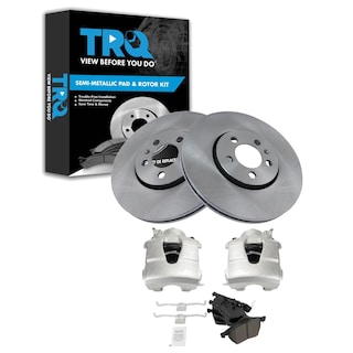 Foto 1 | Kit De Pastillas De Freno Y Rotor Trq Semimetálico Para Volkswagen Jetta - Venta Internacional.