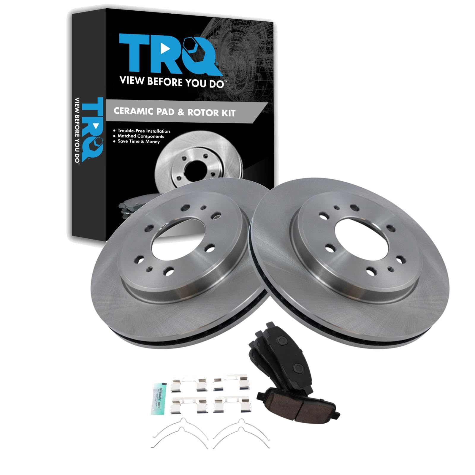 Foto 2 pulgar | Kit De Pastillas De Freno Y Rotor Trq Ceramic Para Ford F-150 2009 - Venta Internacional.