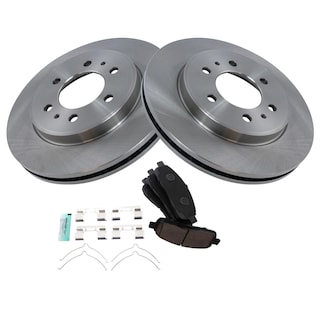 Foto 2 | Kit De Pastillas De Freno Y Rotor Trq Ceramic Para Ford F-150 2009 - Venta Internacional.
