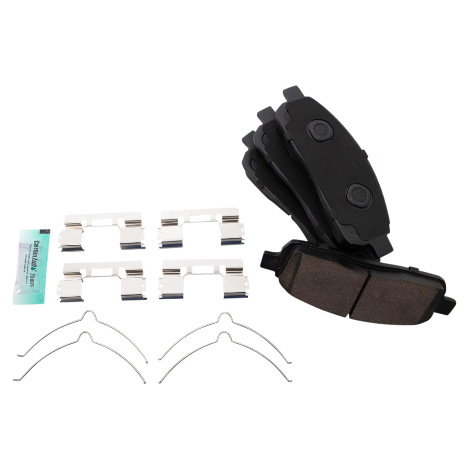 Foto 4 pulgar | Kit De Pastillas De Freno Y Rotor Trq Ceramic Para Ford F-150 2009 - Venta Internacional.