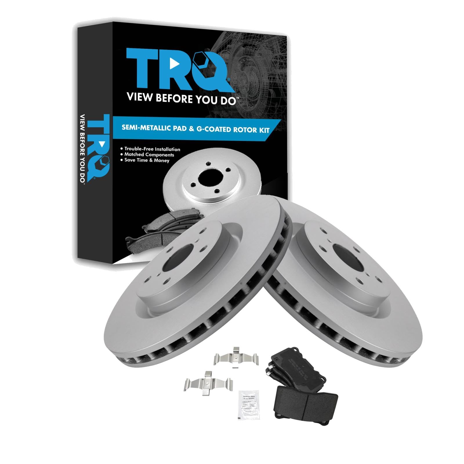 Foto 2 pulgar | Kit De Pastillas De Freno Y Rotor Trq Para Subaru Impreza 2007-2014 - Venta Internacional.