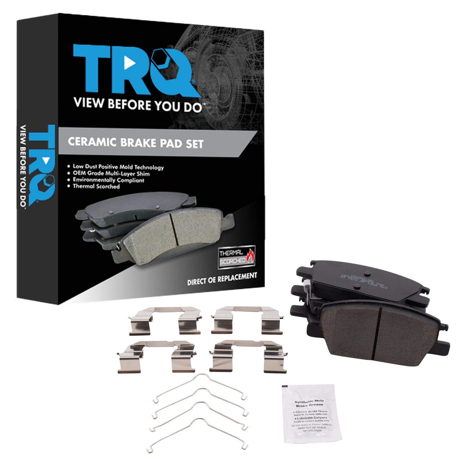Foto 1 | Pastillas De Freno Trq Front Ceramic Para Cadillac Chevrolet Gmc - Venta Internacional.