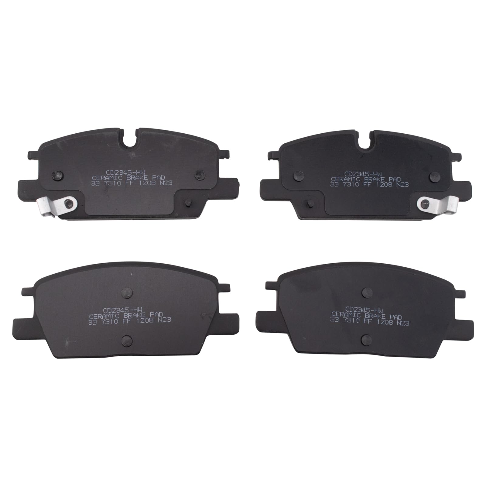 Foto 7 pulgar | Pastillas De Freno Trq Front Ceramic Para Cadillac Chevrolet Gmc - Venta Internacional.