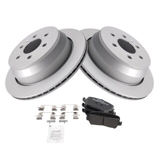 Foto 2 | Kit De Pastillas De Freno Y Rotor Trq Trasero Para Chevrolet Colorado - Venta Internacional.