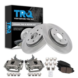 Foto 1 | Kit De Pastillas De Freno Y Rotor Trq Rear Ceramic Para Dodge Journey - Venta Internacional.