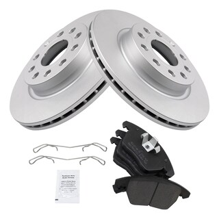Foto 2 | Kit De Pastillas De Freno Y Rotor Trq Para Audi 2011 Y Vw 2011-2018 - Venta Internacional.