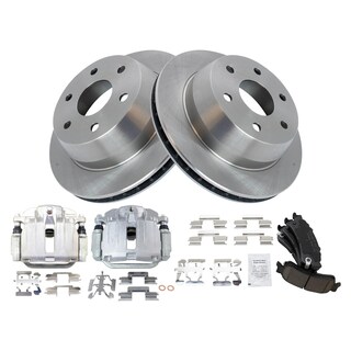 Foto 2 | Kit De Pastillas De Freno Y Rotor Trq Ceramic Para Chevrolet Silverado - Venta Internacional.