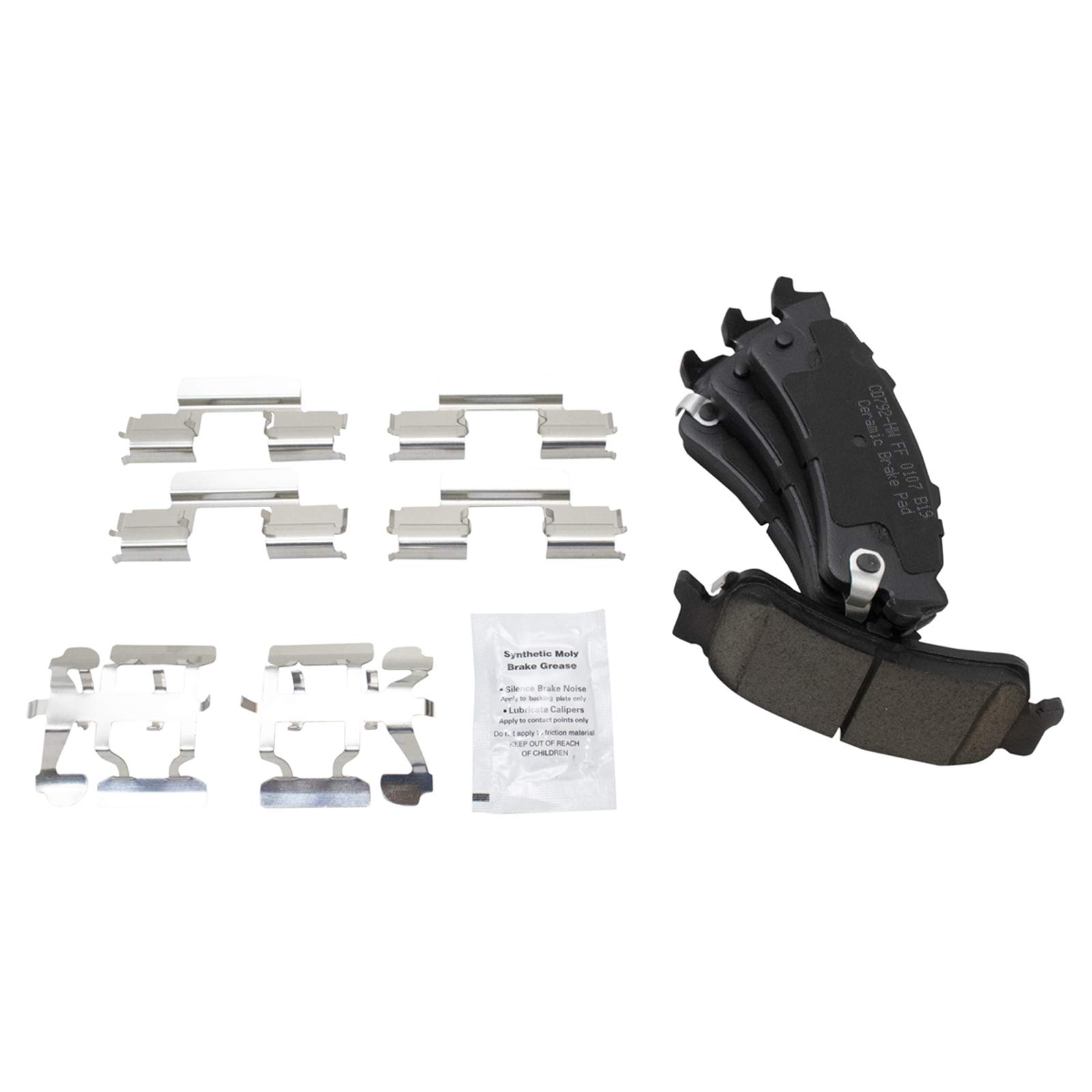 Foto 4 pulgar | Kit De Pastillas De Freno Y Rotor Trq Ceramic Para Chevrolet Silverado - Venta Internacional.