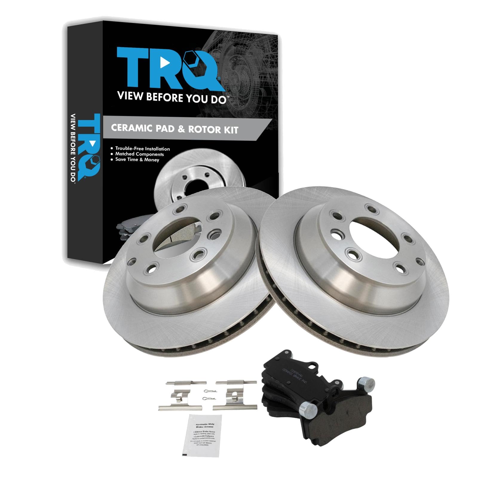 Foto 1 | Kit De Pastillas De Freno Y Rotor Trq Ceramic Para Audi Q7 Porsche Cayenne - Venta Internacional.