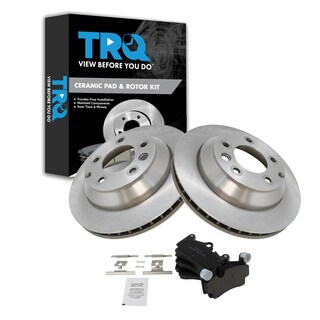 Foto 1 | Kit De Pastillas De Freno Y Rotor Trq Ceramic Para Audi Q7 Porsche Cayenne - Venta Internacional.