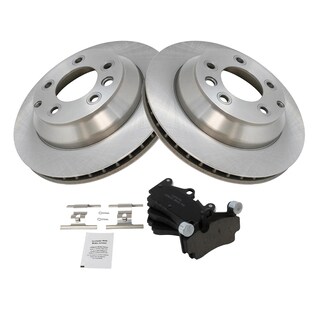 Foto 2 | Kit De Pastillas De Freno Y Rotor Trq Ceramic Para Audi Q7 Porsche Cayenne - Venta Internacional.
