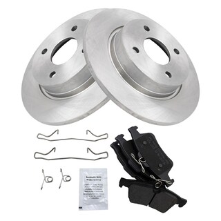 Foto 2 | Kit De Pastillas De Freno Y Rotor Trq Trasero Semimetálico Para Ford Ecosport - Venta Internacional.