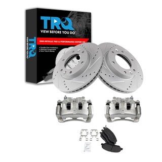 Foto 1 | Kit De Pastillas De Freno Y Rotor Trq Front Performance Hyundai Entourage - Venta Internacional.