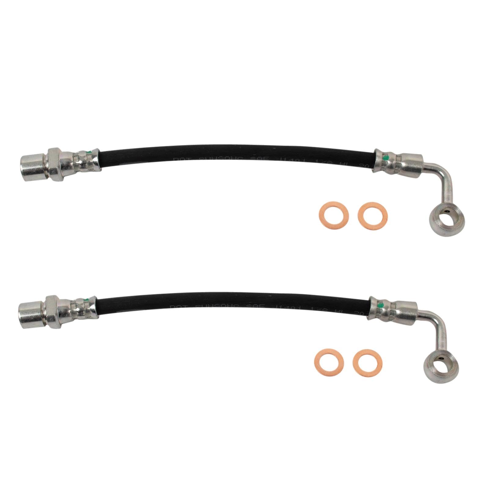 Foto 2 pulgar | Juego De Latiguillos De Freno Trasero Trq Compatible Con Subaru Baja Legacy - Venta Internacional.