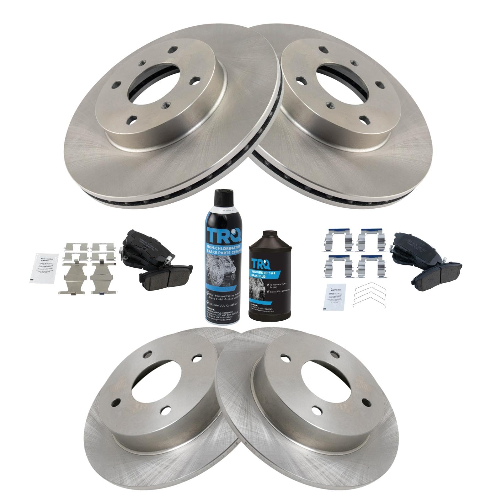 Foto 3 pulgar | Kit De Pastillas De Freno Y Rotor Trq Ceramic Para Infiniti G20 Altima Sentra - Venta Internacional.