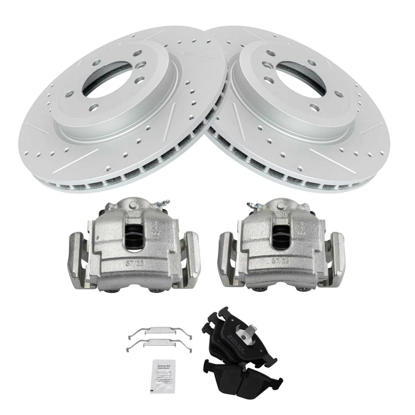 Foto 2 | Kit De Pastillas De Freno Y Rotor Trq Front Performance Bmw 330ci - Venta Internacional.