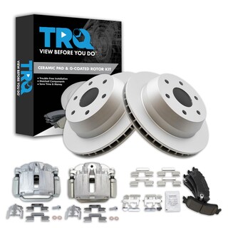 Foto 1 | Kit De Pastillas De Freno Y Rotor Trq Rear Para Gmc Sierra 1500 2003 - Venta Internacional.