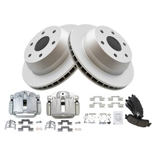 Foto 2 | Kit De Pastillas De Freno Y Rotor Trq Rear Para Gmc Sierra 1500 2003 - Venta Internacional.