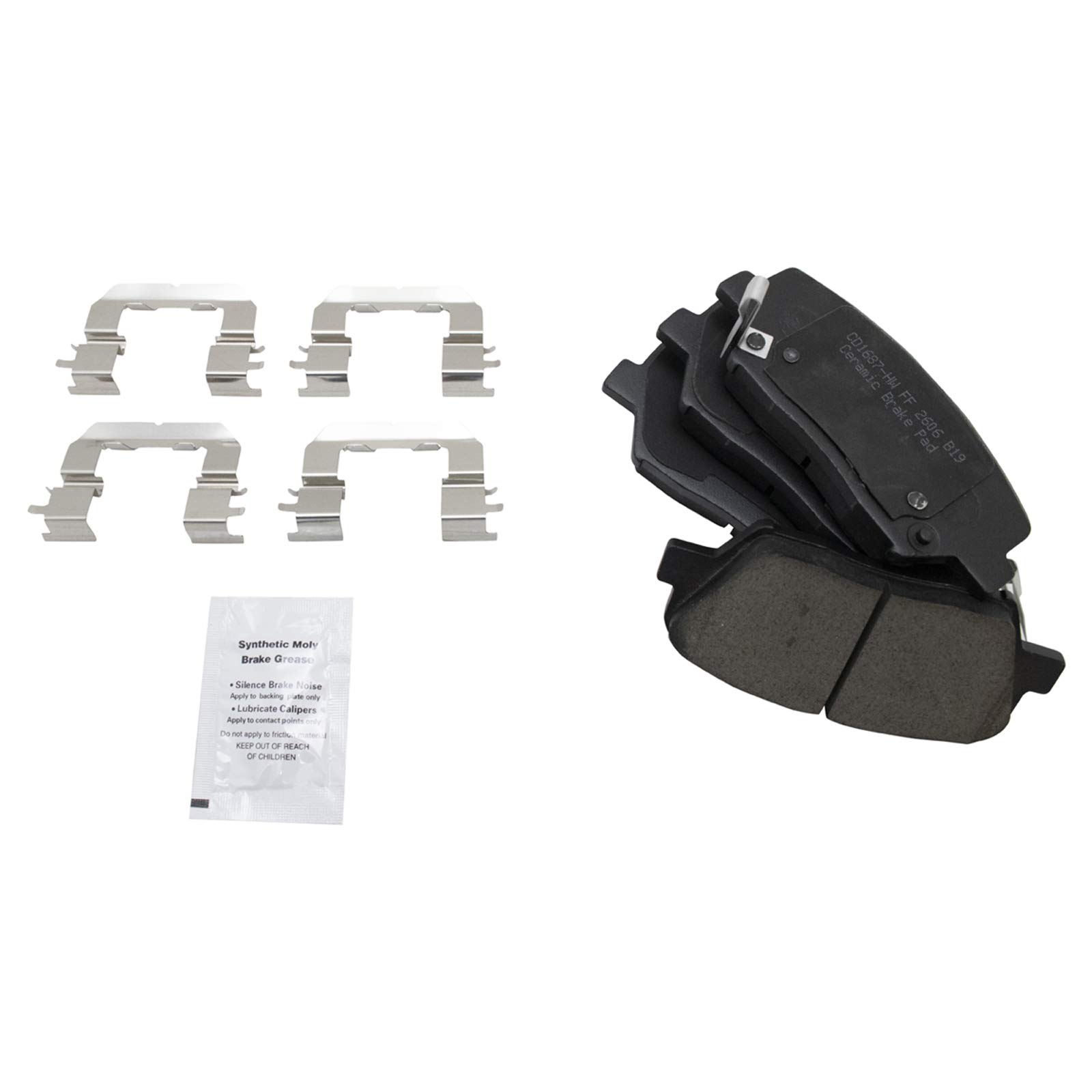 Foto 4 pulgar | Kit De Pastillas De Freno Y Rotor Trq Ceramic Para Hyundai Azera 2012-2014 - Venta Internacional.