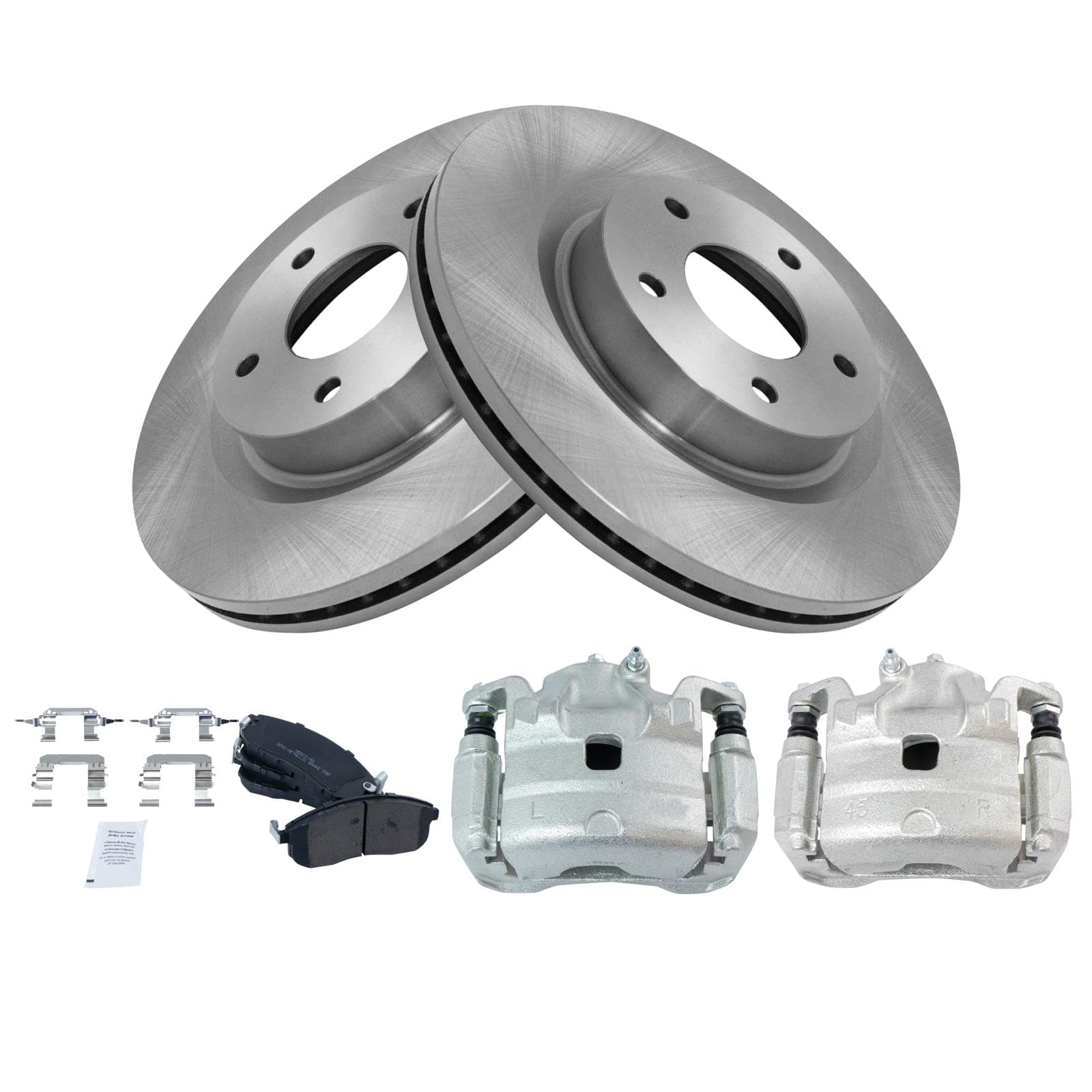 Foto 3 pulgar | Kit De Pastillas De Freno Y Rotor Trq Delantero Semimetálico Para Nissan Altima - Venta Internacional.