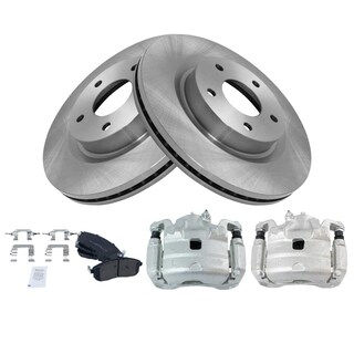 Foto 2 | Kit De Pastillas De Freno Y Rotor Trq Delantero Semimetálico Para Nissan Altima - Venta Internacional.