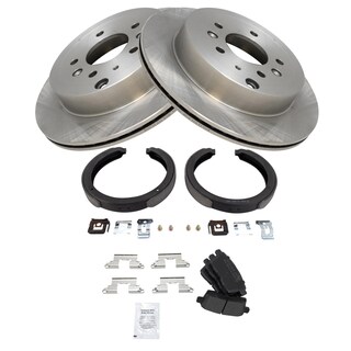 Foto 2 | Kit De Pastillas De Freno Y Rotor Trq Trasero Semimetálico Para Mazda Cx-7 - Venta Internacional.