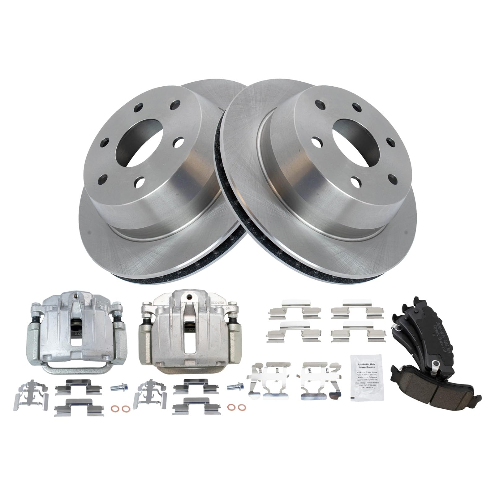 Foto 3 pulgar | Kit De Pastillas De Freno Y Rotor Trq Ceramic Para Gmc Sierra 1500 2003 - Venta Internacional.
