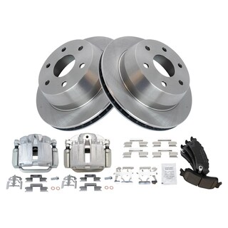 Foto 2 | Kit De Pastillas De Freno Y Rotor Trq Ceramic Para Gmc Sierra 1500 2003 - Venta Internacional.