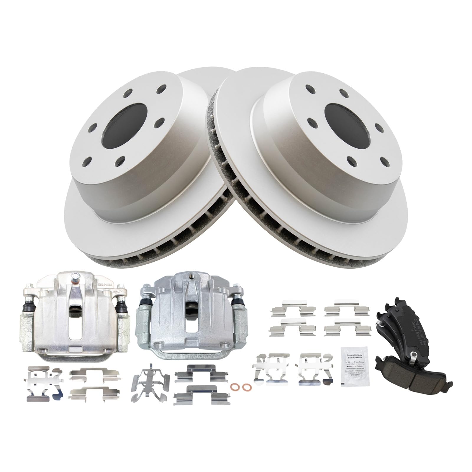 Foto 3 pulgar | Kit De Pastillas De Freno Y Rotor Trq Para La Silverado Trasera Con Revestimiento En G De Cerámica - Venta Internacion