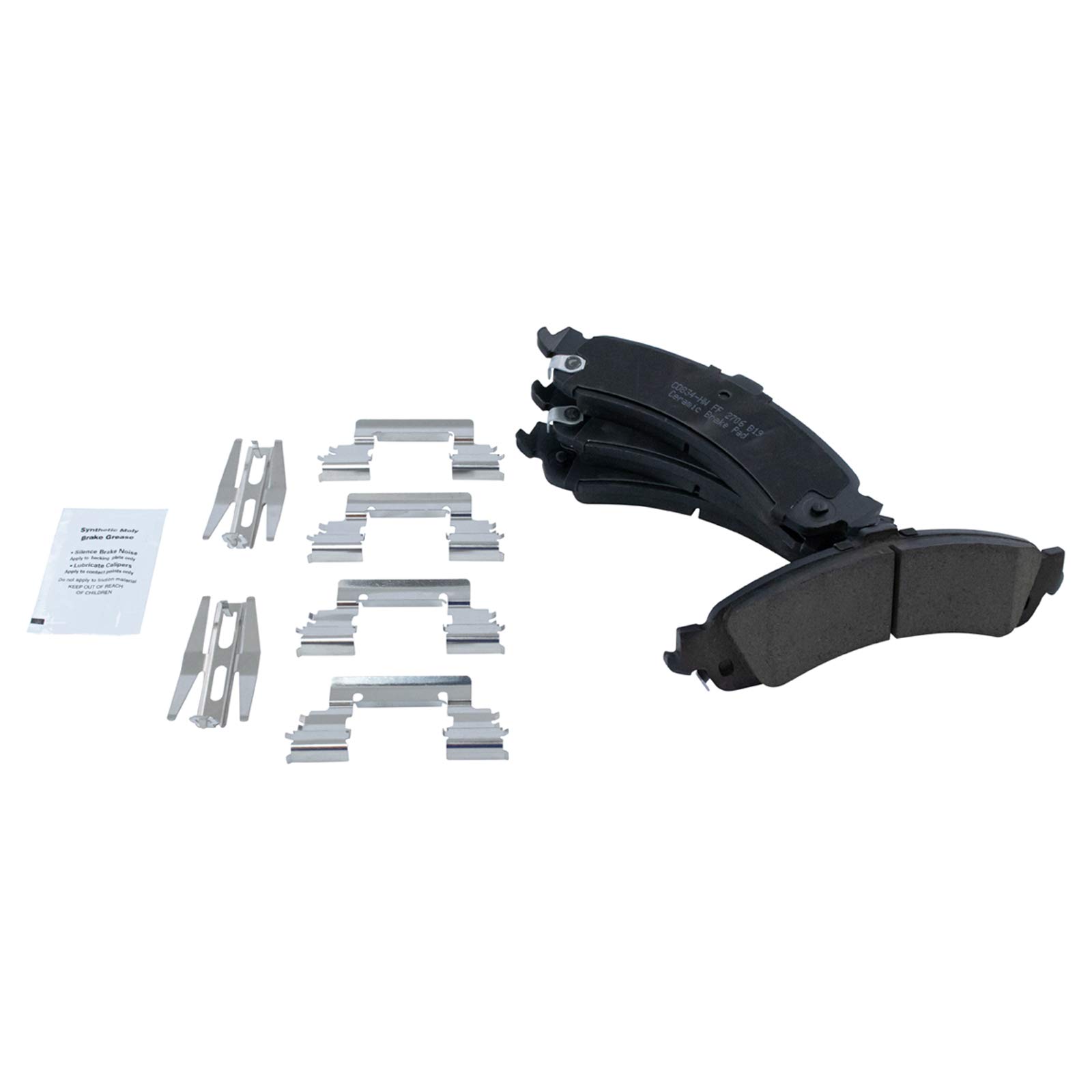 Foto 4 pulgar | Kit De Pastillas De Freno Y Rotor Trasero Trq Para Chevrolet 2000-2002 Gmc 2002 - Venta Internacional.
