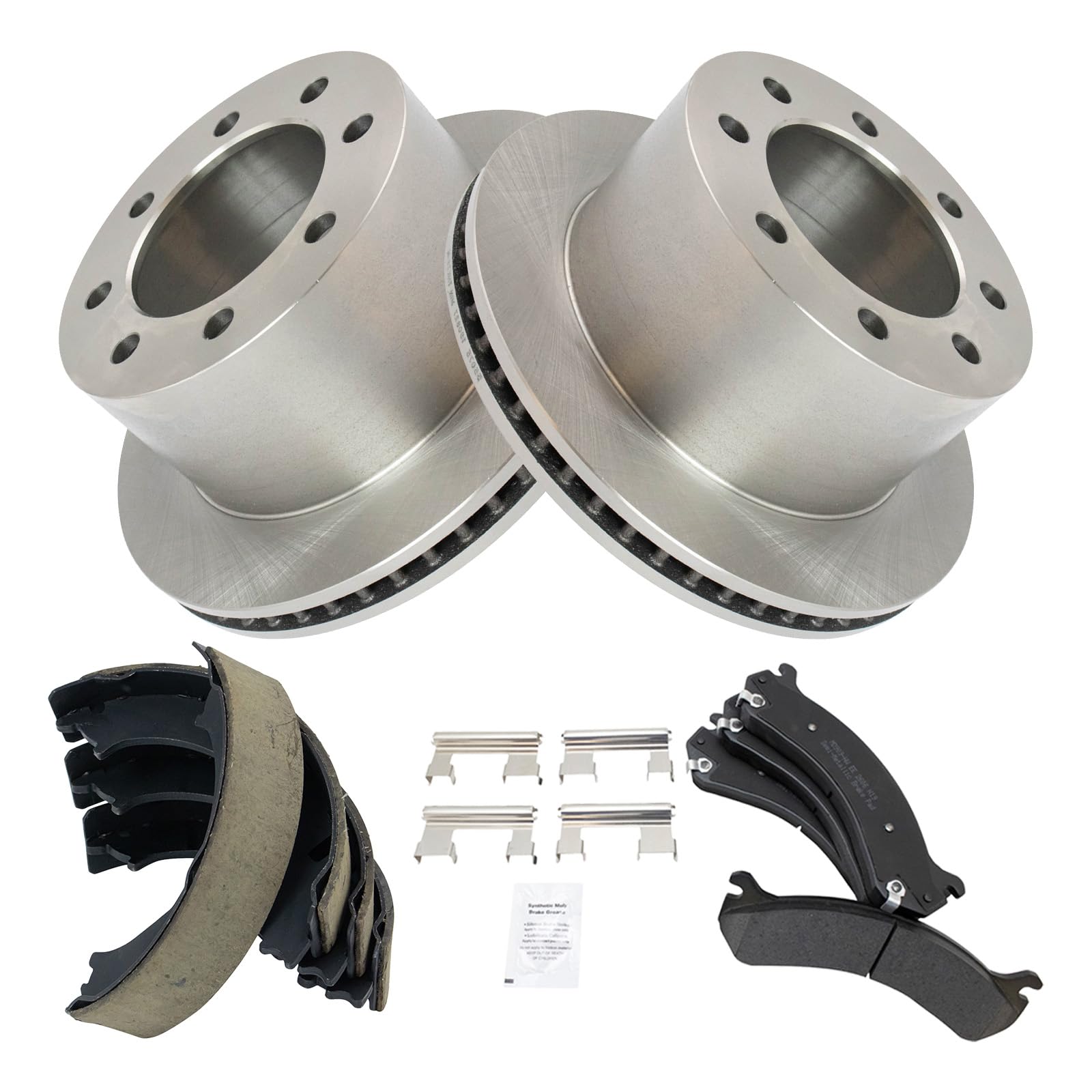 Foto 3 pulgar | Kit De Pastillas De Freno Y Rotor Trq Trasero Para Chevrolet 2001-2010 - Venta Internacional.