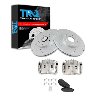 Foto 1 | Kit De Pastillas Y Rotor De Freno Trq Front Performance Acura Mdx 03-06 - Venta Internacional.