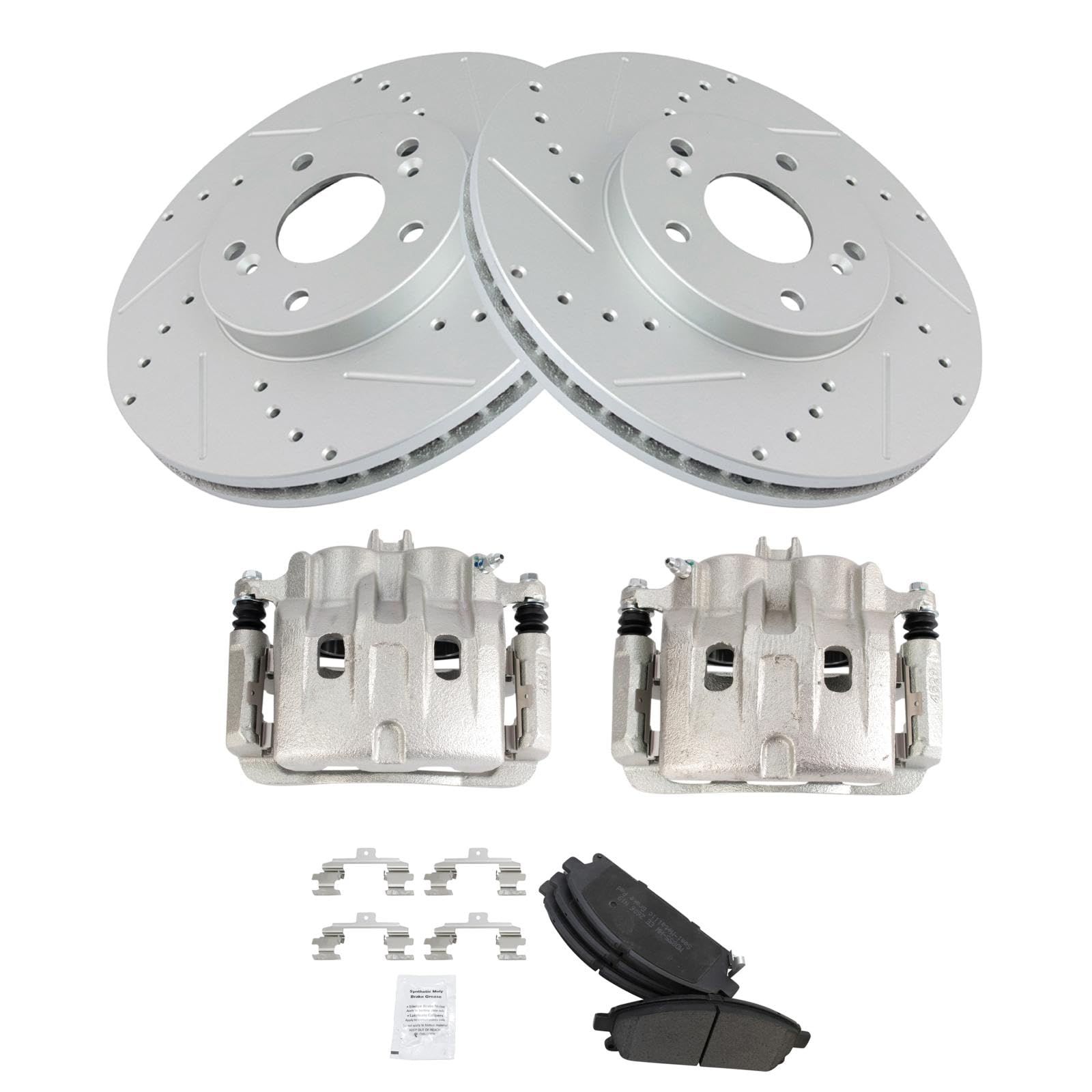 Foto 3 pulgar | Kit De Pastillas Y Rotor De Freno Trq Front Performance Acura Mdx 03-06 - Venta Internacional.