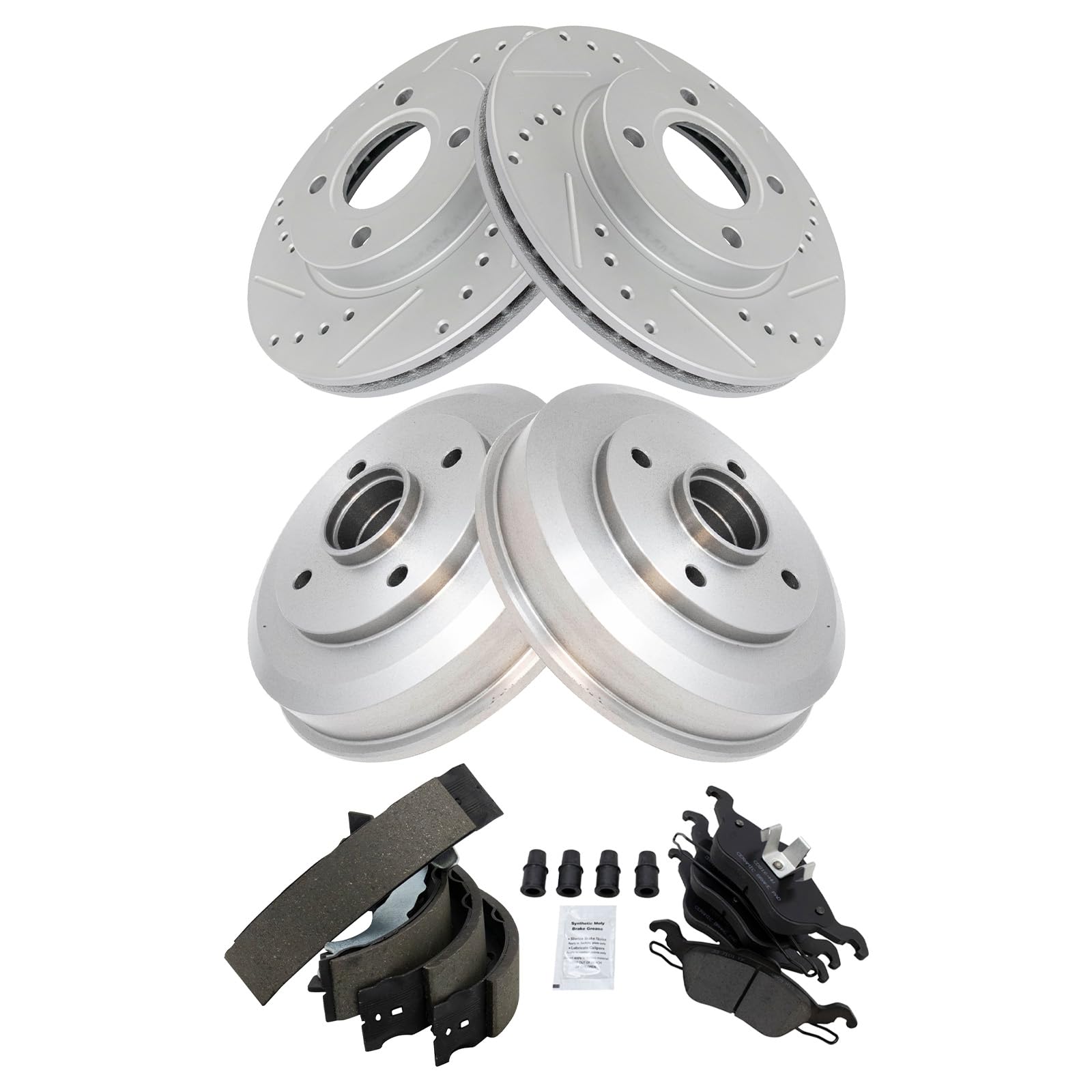 Foto 2 pulgar | Kit De Pastillas De Freno Y Rotor, Zapata Y Tambor Trq Ford Focus 2000-2004 - Venta Internacional.