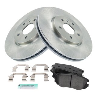 Foto 2 | Kit De Pastillas Y Rotor De Freno Trq Front Semimetálico Buick Cascada - Venta Internacional.