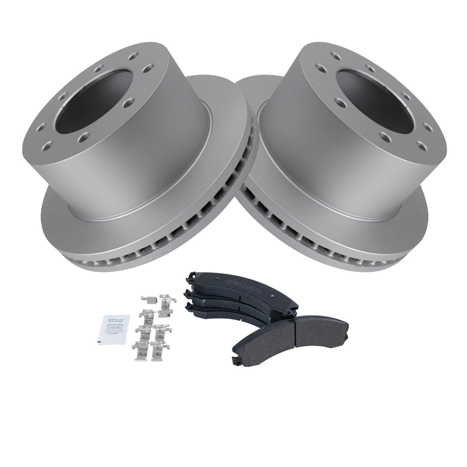 Foto 3 pulgar | Kit De Pastillas De Freno Y Rotor Trasero Trq Para Chevrolet Gmc 11-19 - Venta Internacional.