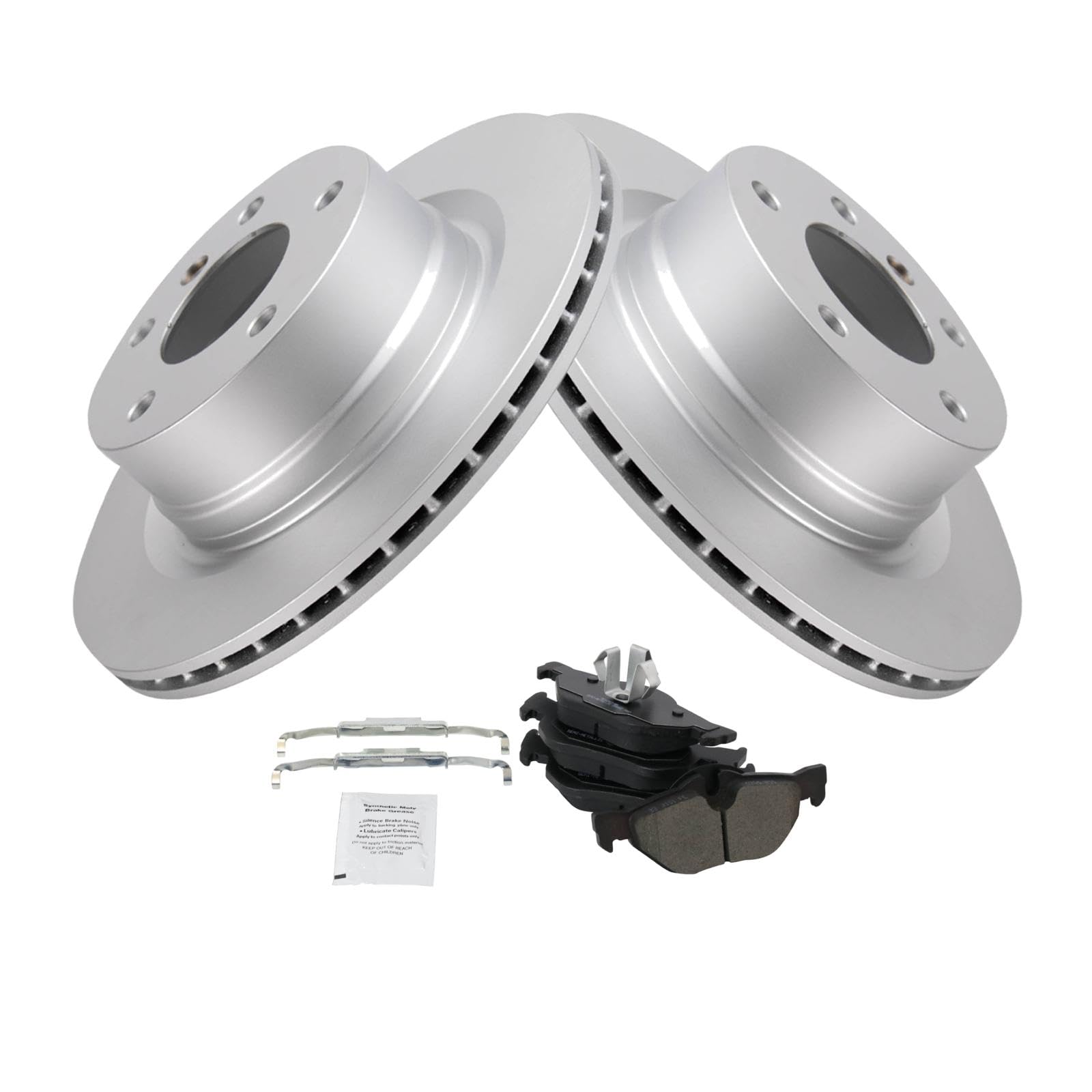Foto 2 | Kit De Pastillas De Freno Y Rotor Trq Trasero Para Bmw 128i 2009-2013 - Venta Internacional.