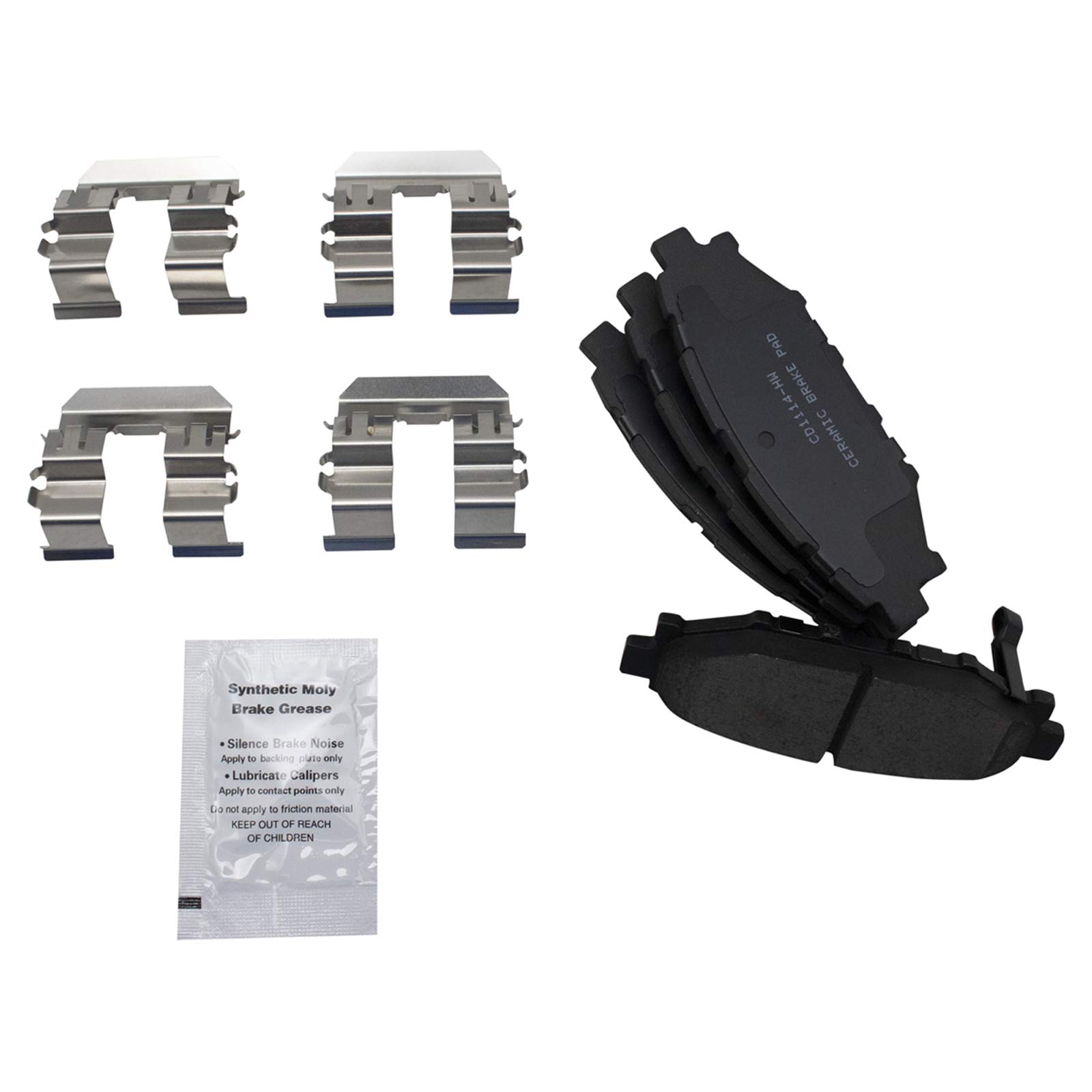 Foto 4 pulgar | Kit De Pastillas De Freno Y Rotor Trasero Trq Compatible Con Subaru 2012-2019 - Venta Internacional.