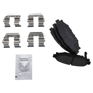 Foto 3 | Kit De Pastillas De Freno Y Rotor Trasero Trq Compatible Con Subaru 2012-2019 - Venta Internacional.