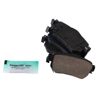 Foto 3 | Kit De Pastillas De Freno Y Rotor Trasero Trq Compatible Con Nissan Leaf 2018-2019 - Venta Internacional.