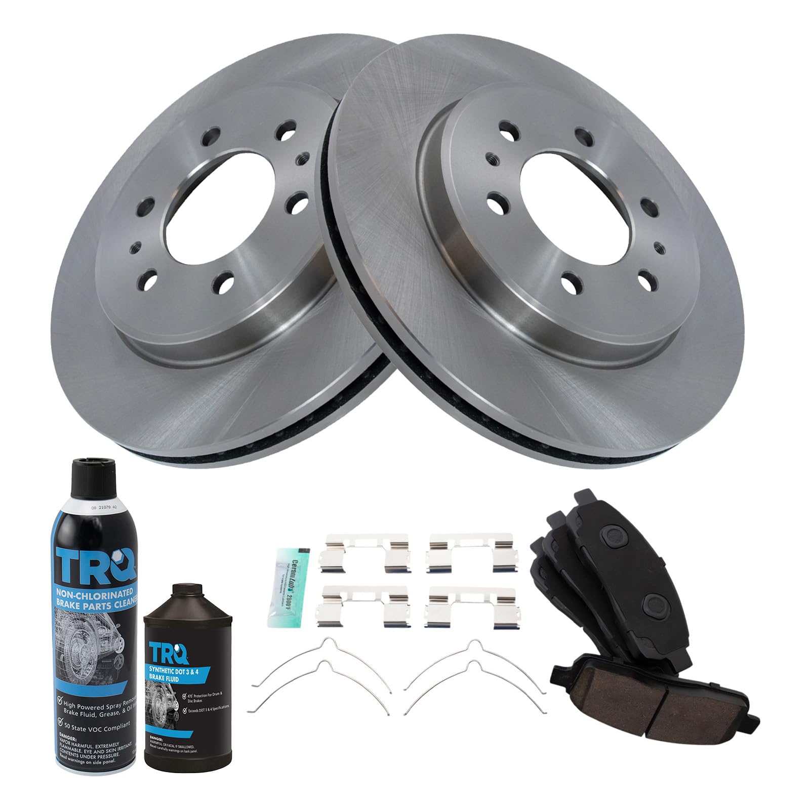 Foto 3 pulgar | Kit De Pastillas De Freno Y Rotor Trq Ceramic Para Ford F-150 2009 - Venta Internacional.