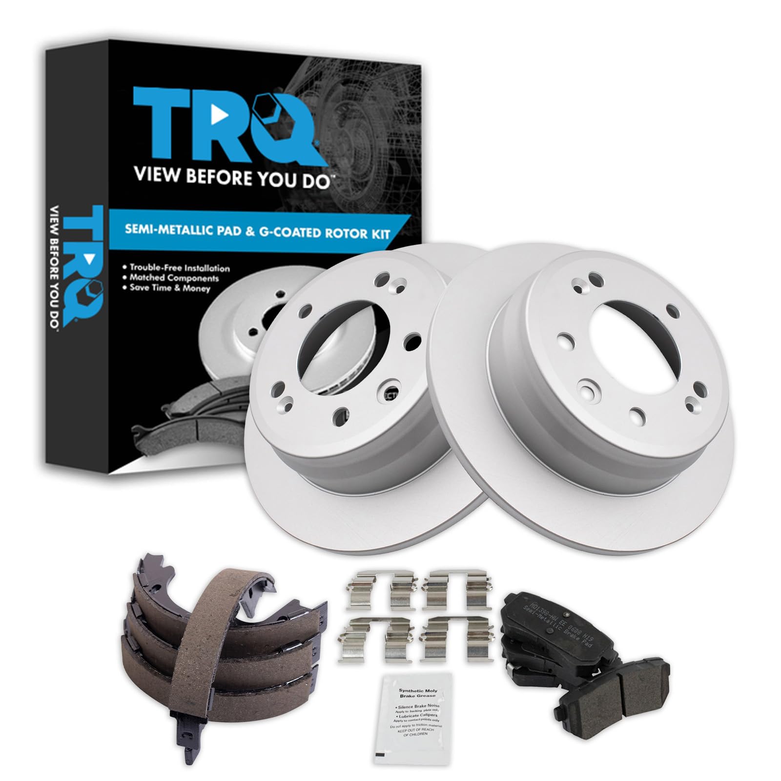 Foto 2 pulgar | Kit De Pastillas De Freno Y Rotor Trq Compatible Con Hyundai Tucson - Venta Internacional.