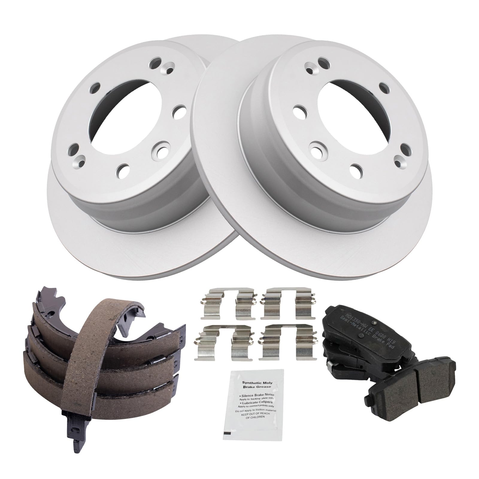 Foto 3 pulgar | Kit De Pastillas De Freno Y Rotor Trq Compatible Con Hyundai Tucson - Venta Internacional.