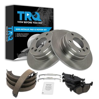 Foto 1 | Kit De Pastillas De Freno Y Rotor Trq Trasero Compatible Con Bmw 1992-1999 - Venta Internacional.